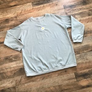 NWT Sage Flower Crew Neck OrderPlus Size XL